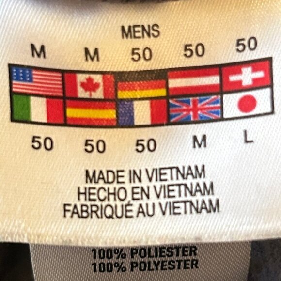 Spyder Men's Transport 1/4 Zip Pullover Sweatshirt--gray fleece sz M - Picture 14 of 16